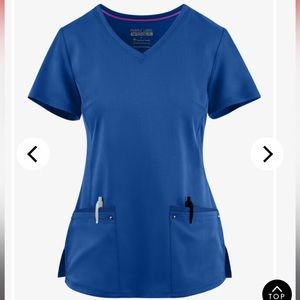 HEALING HANDS SCRUBS TOP *LIKE NEW*